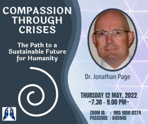 Poster for the event with an image of the Jonathan Page